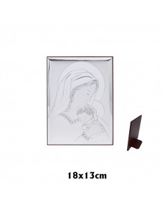 Icono Virgen Con Niño 10X7...