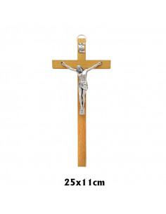 Crucifijo Madera Clara Con...