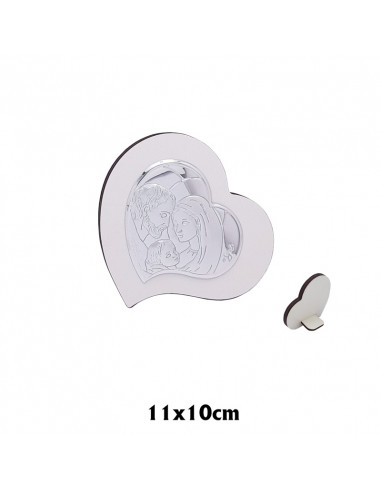 Icono Plata Laminada Corazon Sagrada...