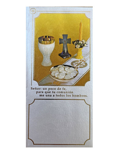 Recordatorio Primera Comunion De Mano...