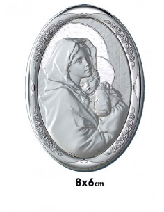 Icono Plata Oval 8X6cm...