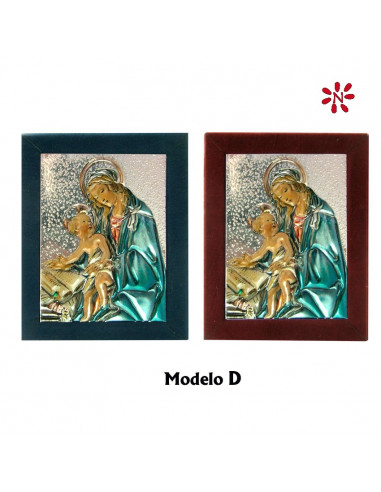 Icono Aluminio 7x9cm Variado Relieve...