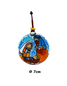 Colgante Cristal 3Cm Virgen...