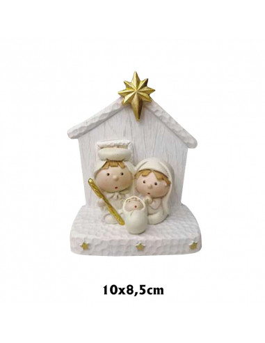 Nacimiento Res 10X8.5Cm Pl01 Pesebre...