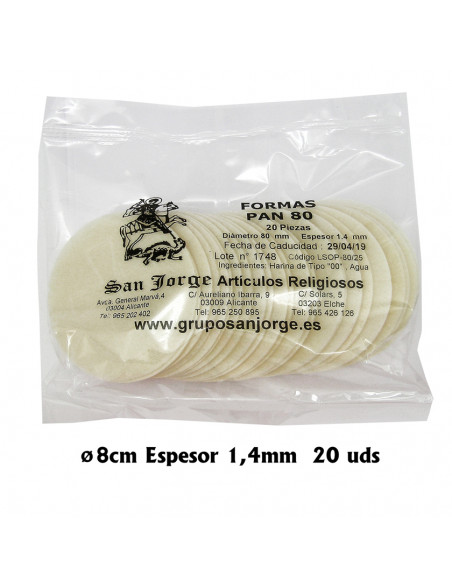 Iman San Benito Placa Metacrilato 7X4cm Efecto 3D