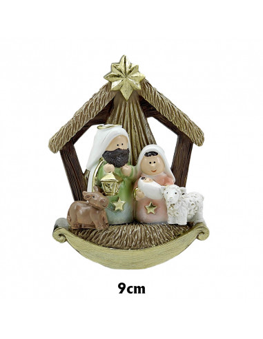 Nacimiento Sagrada Familia 10X7cm Pca...