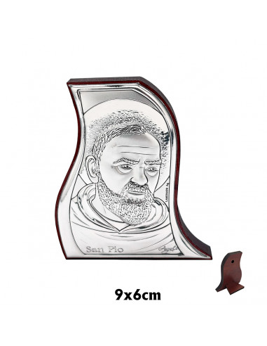 Icono Plata Laminada Cupula San Pio...