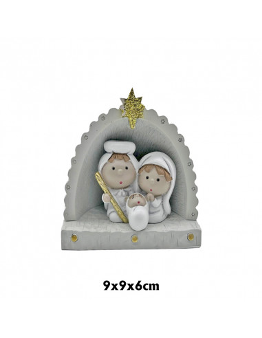 Nacimiento Res 9X9x6cm Pl01 Pesebre...