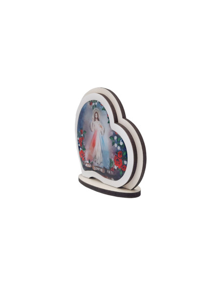 Iman San Benito Placa Metacrilato 7X4cm Efecto 3D