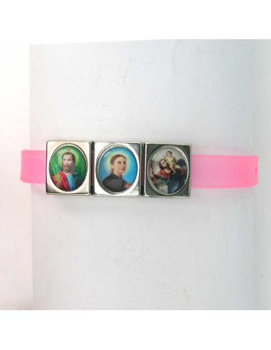 Pulsera Con Tres Adornos Con Foto