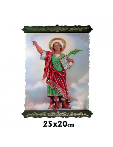 Pergamino 25X20cm San Pancracio...