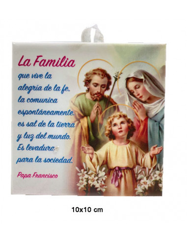 Placa Ceramica Sagrada Familia 10X10...