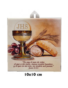 Placa ceramica 3D Virgen...