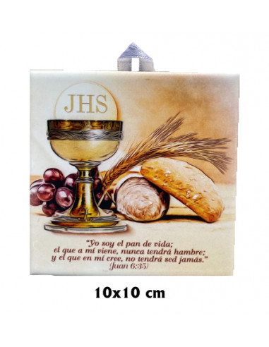 Placa Ceramica Comunion 10X10 Para...