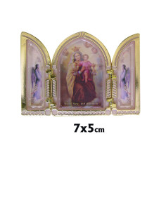 Capilla Triptico Con Cruces...