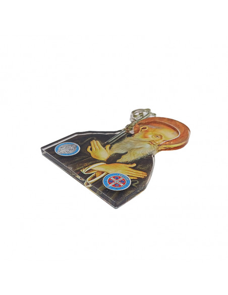 Iman San Benito Placa Metacrilato 7X4cm Efecto 3D