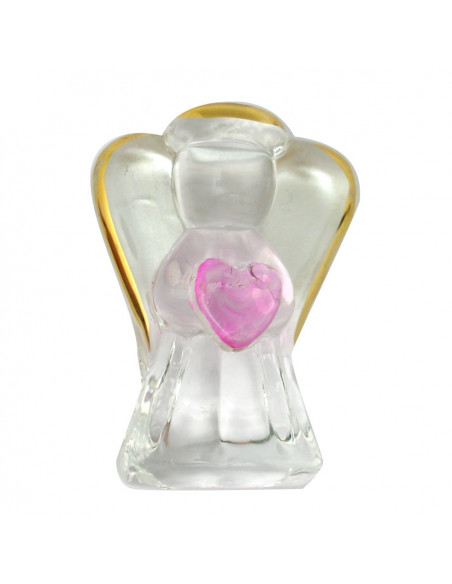 Angel Cristal Dentro Pastelito Mama Te Quiero Mucho