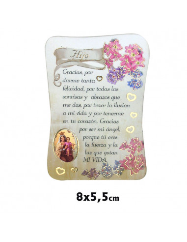 Iman Pergamino 8x5. 5 CM Hijo Con...