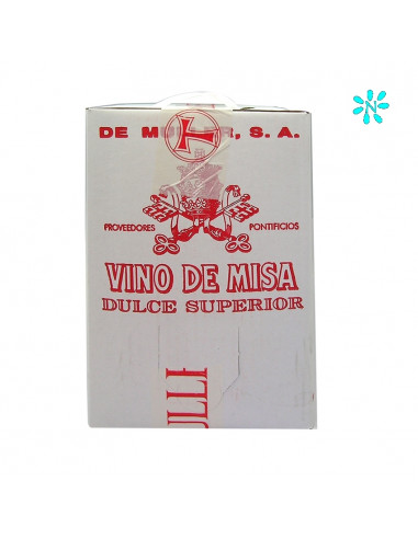 Vino De Misa Box Carton Con Grifo 5...