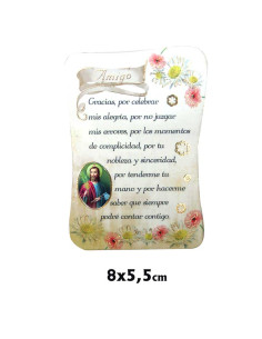 Iman Pergamino 8X5. 5 Cm...