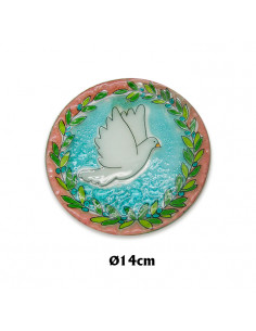 Plato Cristal 15Cm Paloma...