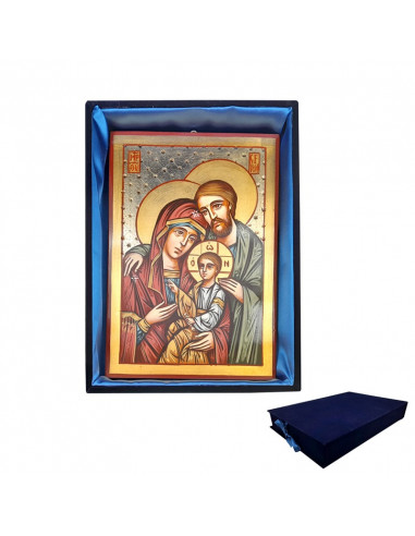 Cuadro Ceramica Virgen Manto Azul...