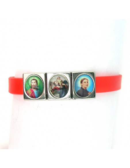 Pulsera Con Tres Adornos Con Foto