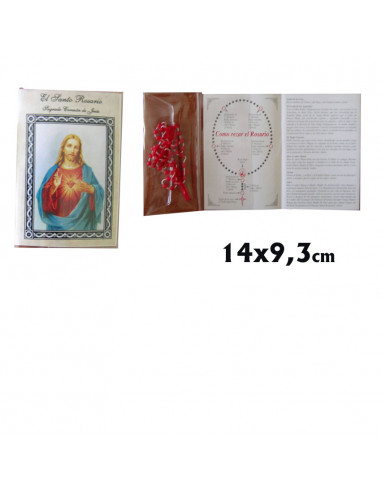 Libro Grande Santo Rosario En Estuche...