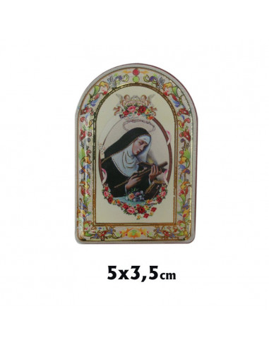 Placa Coche Metal Tipo Flor Con...