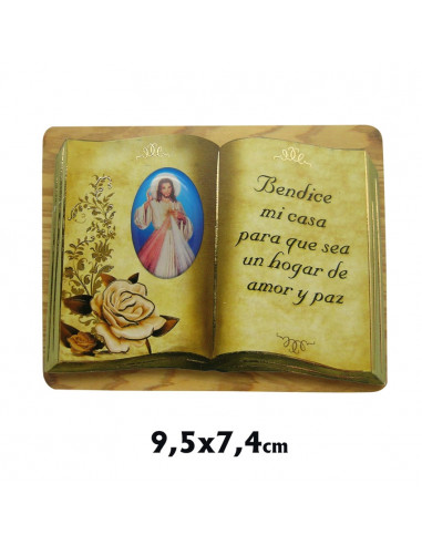 Placa Libro Bendice Nuestro Hogar...