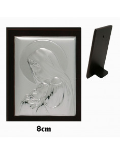 Icono Plata Virgen Con Niño...