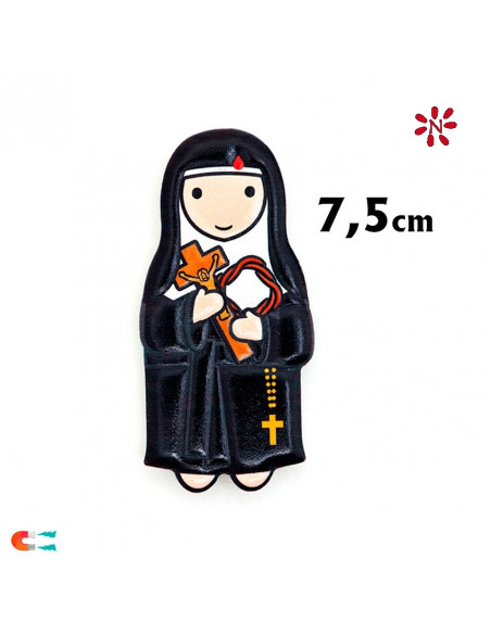 Icono Triptico Madera Bautismo 9X6cm Oro Brillo Acabado Fondo Blanco