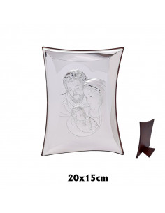 Icono Plata Virgen Con Niño...