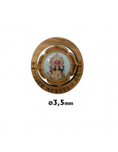 Placa Coche Olivo Oval Con...