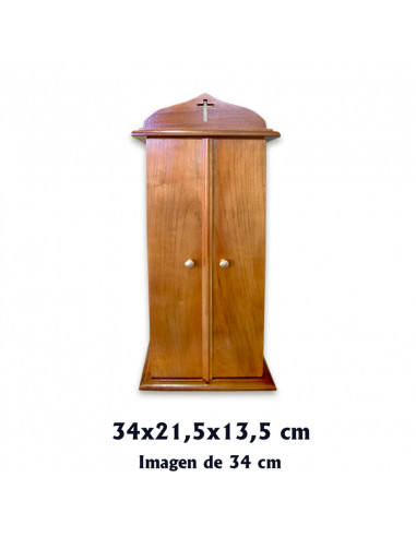 Capilla Madera Con Puertas Y...