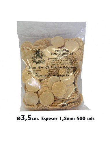 Formas Comulgar Morenas 35Mm 1. 2Mm...
