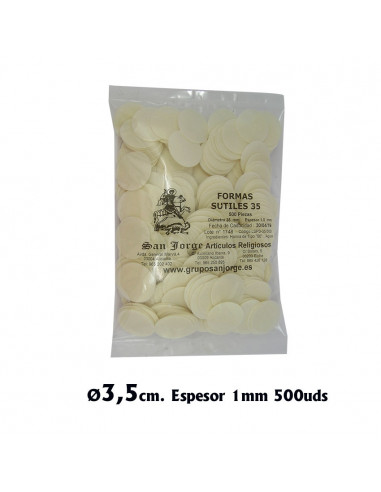 Formas Comulgar Blancas 35Mm 1. 0Mm...