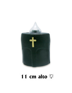 Velon A Pilas Oval Negro...