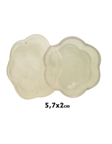 Caja Para Rosario Tipo Flor Grande...