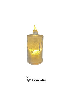 Velita Navidad 8Cm A Pilas...