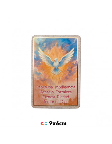 Iman Madera 6 x 9 cm Brillo Oro...