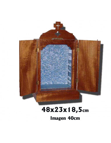 Capilla Madera 18. 5X23x48cm Imagen...