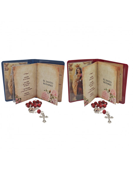 Librito Santo Rosario Con Rosario Perfumado