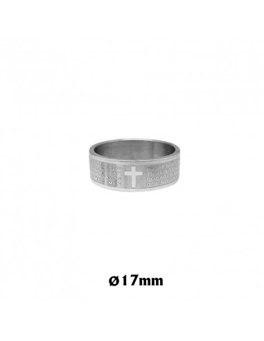 Medalla Cuna Plata Filigrana Tipo Roseton