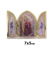 Capilla Triptico Con Cruces...