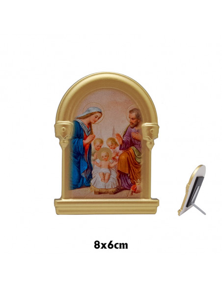Iman Capilla Arco Dorado Sagrada Familia En Blister 8 X 5