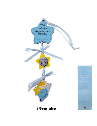 Medalla Cuna Placa Aluminio Niño Dos...