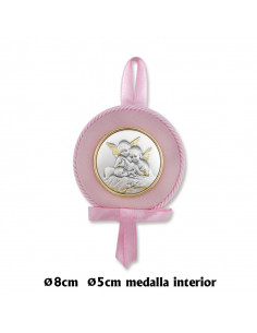 Medalla Cuna Placa Aluminio...