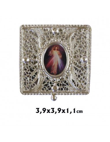 Caja Filigrana Tradicional Cuadrada...