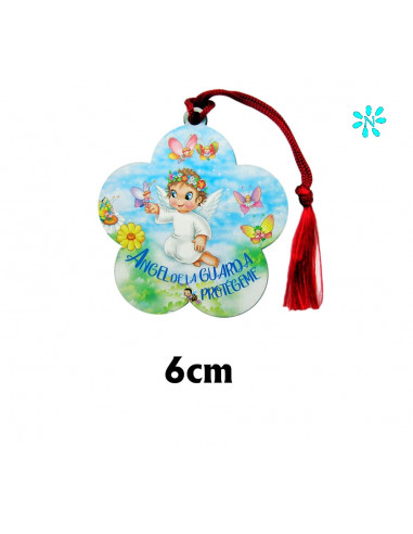 Medalla Cuna Angel De La Guarda Forma...